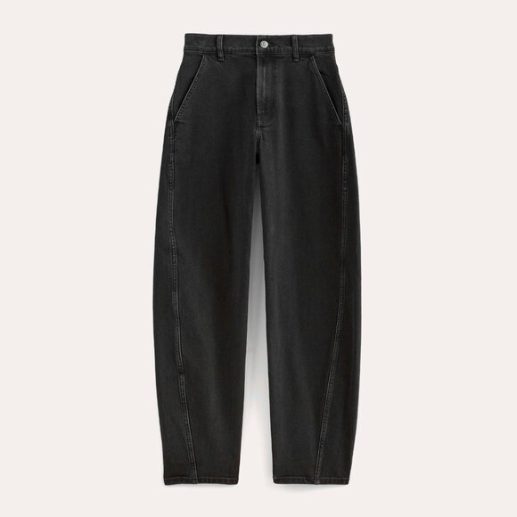 Everlane Women's Way-High® Twist Curve Jean in Washed Black, Size 30 - Picture 3 of 3